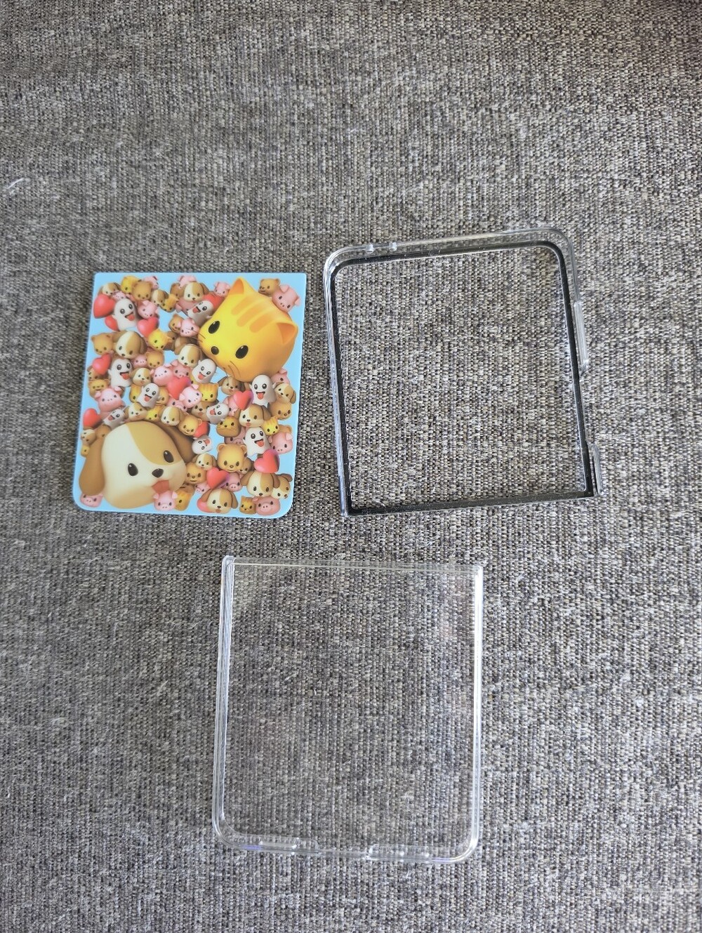 Samsung galaxy Z Flip7 Flipsuit, Transparent